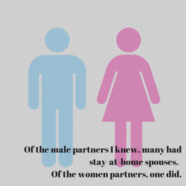 Of the male partners I knew, many had