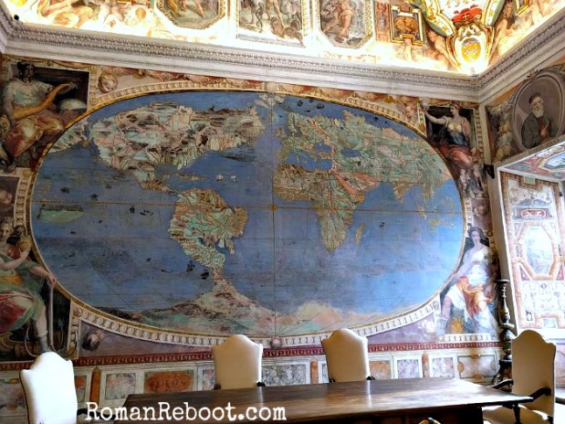 James particularly enjoyed the maps