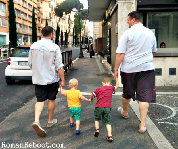 Brothers with brothers. Aww.