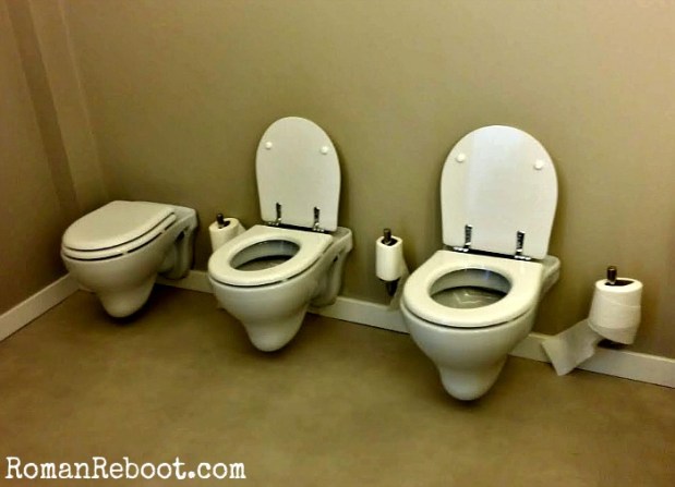 How adorable are tiny toilets?